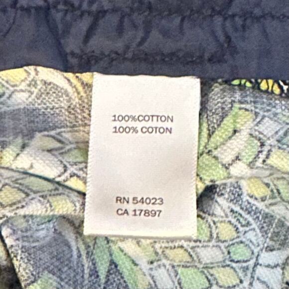 Banana Republic Women’s Size 12 Navy Blue Pineapples‎ Waist 34” - Picture 4 of 8